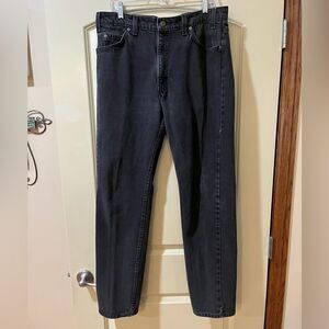 LEVI’S 90's Vintage 505 Black Straight Leg Jeans Men's Size 36x32